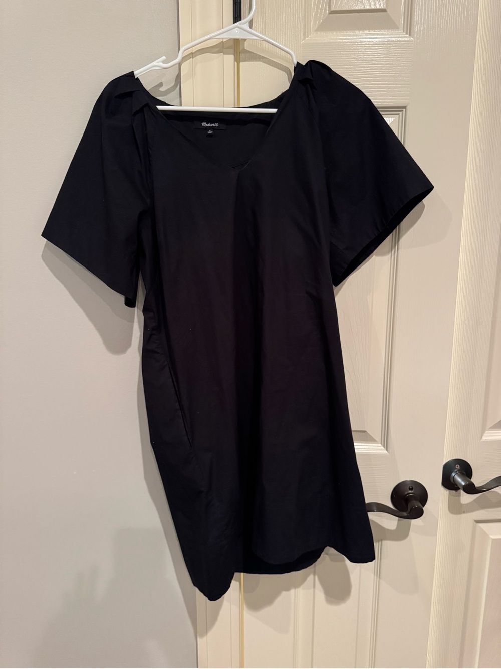 Madewell Black Crewneck Top